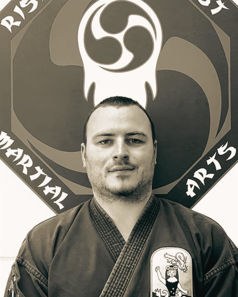 Andy West, 6th-degree black belt and owner of Rising Fist Martial Arts